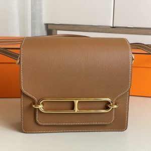 Replica Hermès Sac Roulis Brown