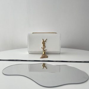 Replica YSL Kate Tassel White