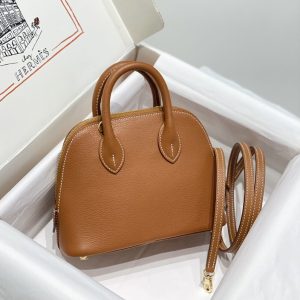 Replica Hermès Mini Bolide – Brown