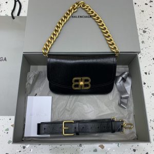 Replica Balenciaga Small Bb Black