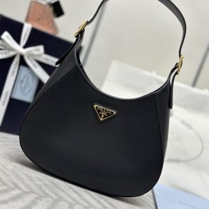 Replica Prada Cleo Medium Black