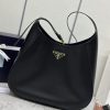Replica Prada Cleo Large Black Bag