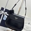 Replica Prada Cleo Black Bag With Flap