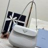 Replica Prada Cleo Small Grey Flap