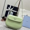 Replica Prada Cleo Small Green Flap