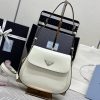 Replica Prada Cleo White Bag With Flap