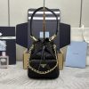 Replica Prada Black Re – Nylon Bucket Bag