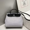 Replica Hermès Herbag 31Cm White