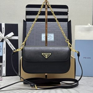 Replica Prada Mini Saffiano Black