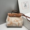 Replica Hermès Herbag 31Cm Manic Bride Brown
