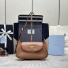 Replica Prada Small Shoulder Bag Caramel