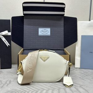 Replica Prada White Mini Shoulder Bag