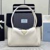 Replica Prada Medium White Shoulder Bag