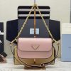 Replica Prada Mini Saffiano Pink