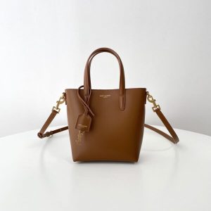 Replica YSL Tote Small Brown
