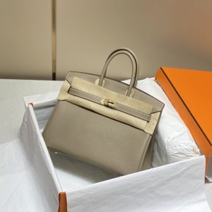 Replica Hermès Birkin Turtledove Silver