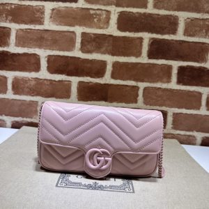Replica Gucci Matelassé Mini Pink