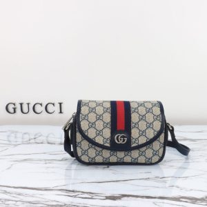 Replica Gucci Gucci Ophidia GG Shoulder Bag Blue