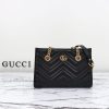 Replica Gucci GG Marmont Tote Black