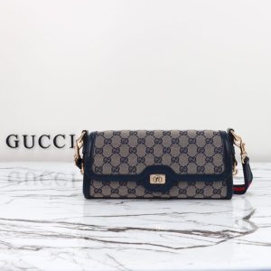 Replica Gucci Luce Shoulder Bag In Black