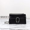 Replica Gucci Dionysus Small Shoulder Bag Patent Black