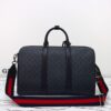 Replica Gucci GG Duffle Bag Black