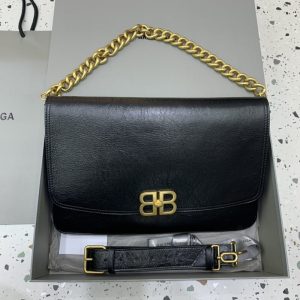 Replica Balenciaga Large Bb Black
