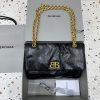 Replica Balenciaga Monaco Black