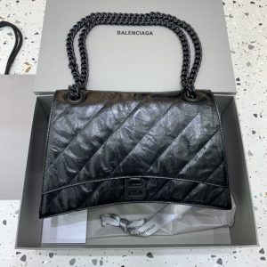 Replica Balenciaga Crush Large Full Black