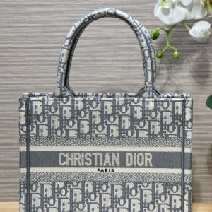 Replica Dior Tote Book Cd Grey