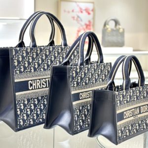 Replica Dior Tote Book Cd Canvas&Leather