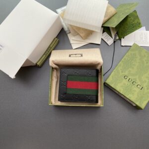 Replica Gucci Double G Bifold Wallet Leather