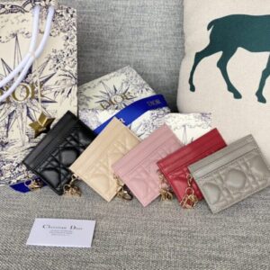 Replica Dior Freesia Card Holder