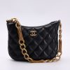 Replica CHANEL Chain Hobo Black