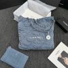 Replica CHANEL 22 Small Handbag Denim