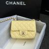 Replica CHANEL Classic Flap 17cm Yellow