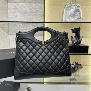Replica CHANEL 31Bag Large Black