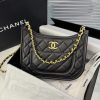 Replica CHANEL 24s Hobo Black