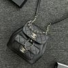 Replica CHANEL 23C Backpack Small Black