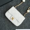 Replica CHANEL CF Double Pearl White