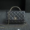 Replica CHANEL 24s Pearl Handle Black