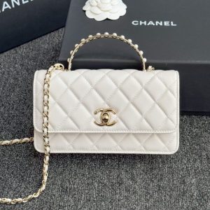 Replica CHANEL 24s Pearl Handle White