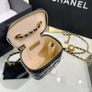Chanel Vanity Box Bag inside